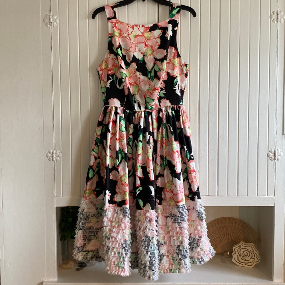 Unique Vintage Retro 50’s A-line Dress